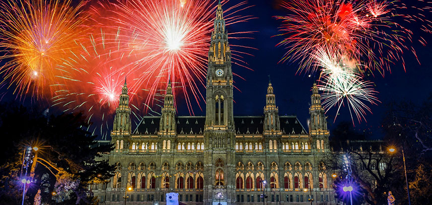 New Year's Day celebrations in Vienna